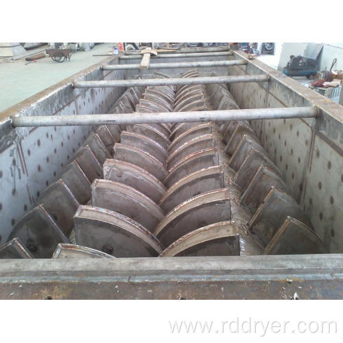 Clay Drying Machine with Agitating Blades Heated by Steam